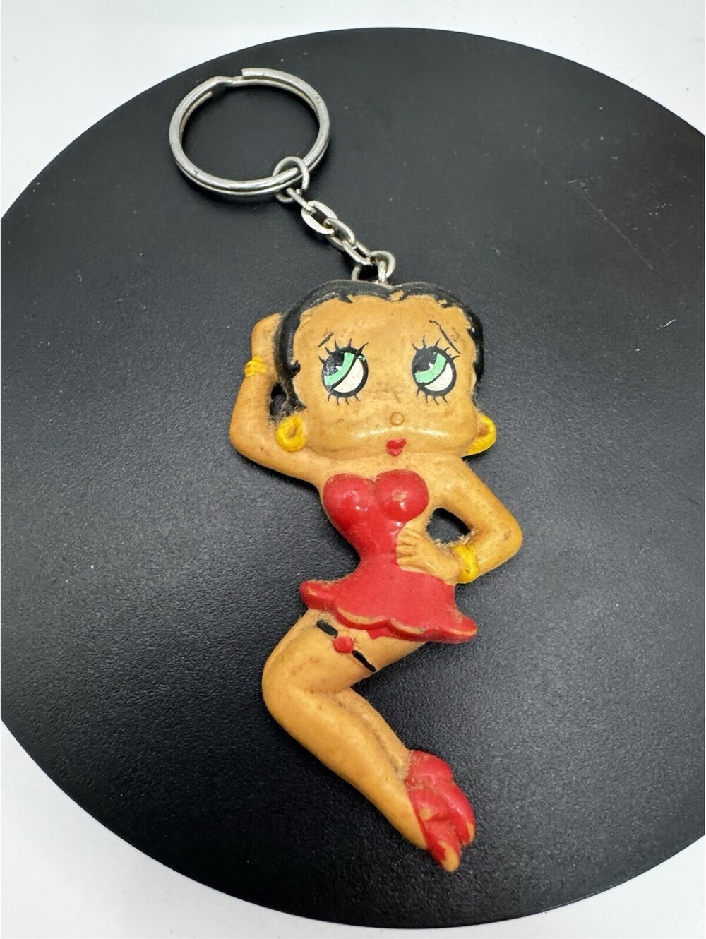 Vintage 1989 Betty Boop Keychain